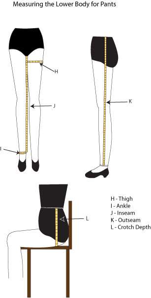 How to Measure Pants Waist Width  Proper Cloth Help