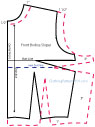 grading a bodice pattern
